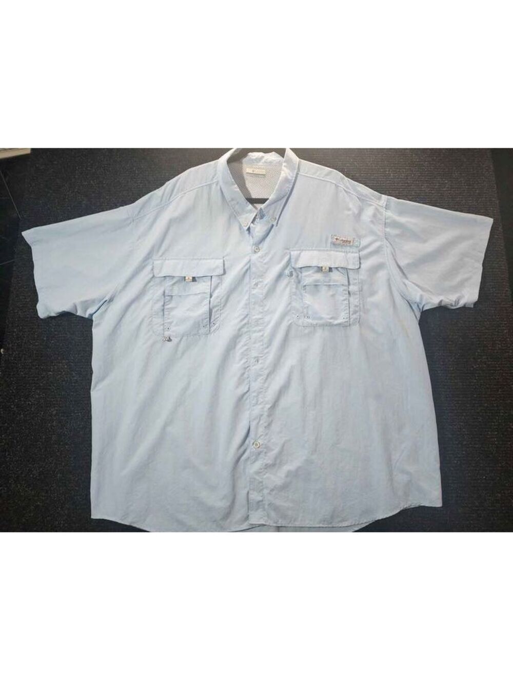 Columbia PFG Bahama Short Sleeve Fishing Shirt Size 4X